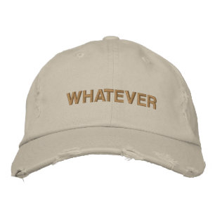 Casquette Brodée QUOI QU'IL EN SOIT Répliques Sarcastiques Humour D