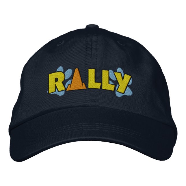 Casquette Brodée Rally Cone (Devant)