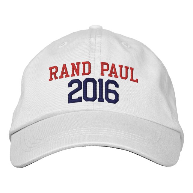 Casquette Brodée Rand Paul Président 2016 (Devant)