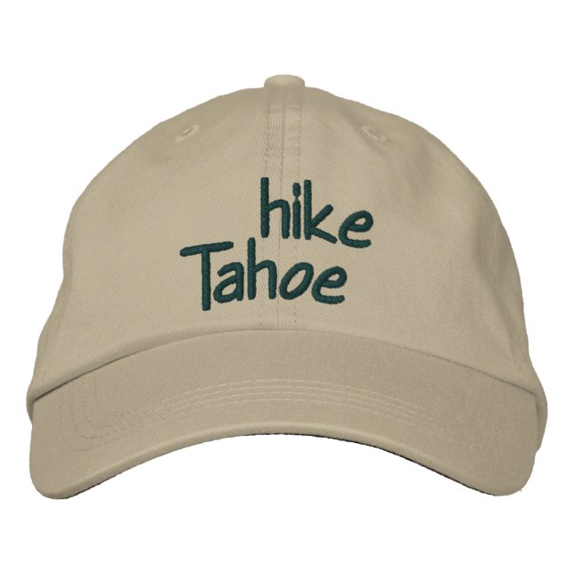 Casquette Brodée Randonnée Tahoe (Devant)