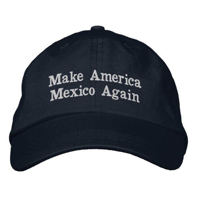 Casquette Brodée Refaire de l'Amérique le Mexique (Devant)