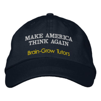 Casquette Brodée Refaire penser l'Amérique