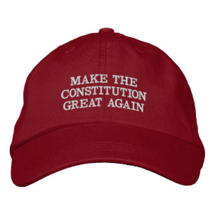 CASQUETTE BRODÉE RENDEZ LA CONSTITUTION GRANDE ENCORE