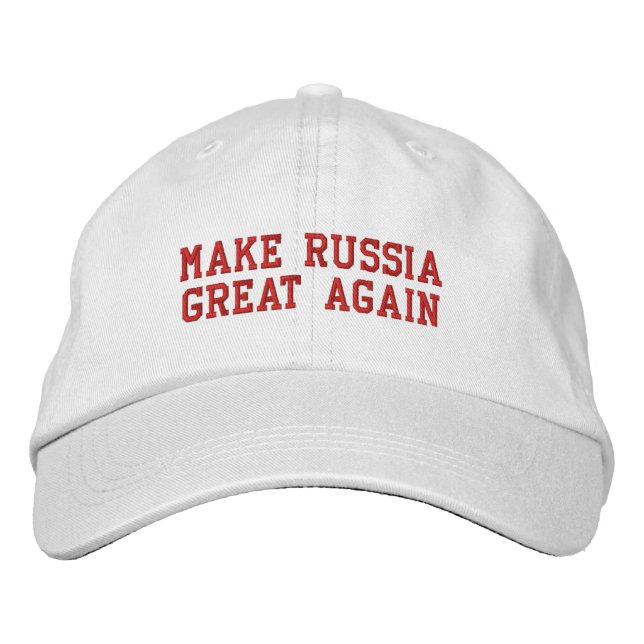 Casquette Brodée Rendre sa grandeur à la Russie (Devant)
