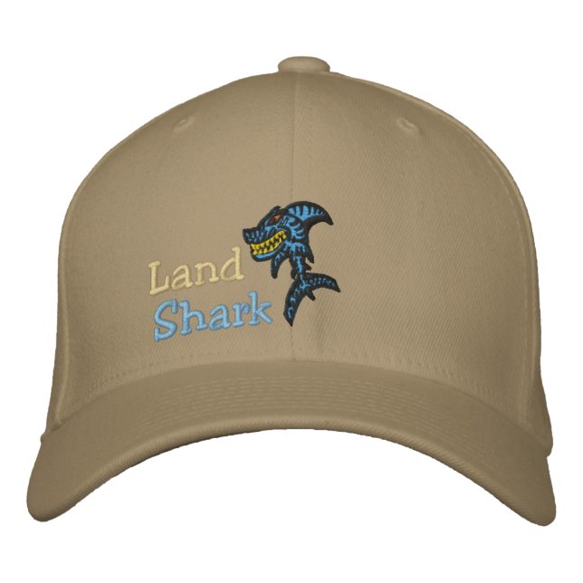 Casquette Brodée Requin terrestre (Devant)