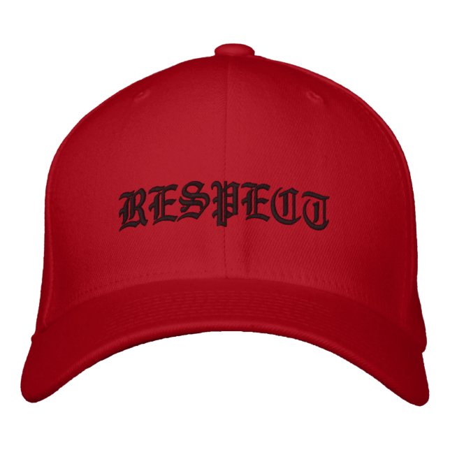 CASQUETTE BRODÉE RESPECTER (Devant)