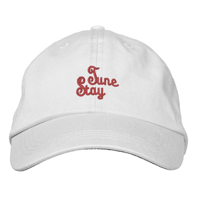 Casquette Brodée Restez Vrai (Devant)
