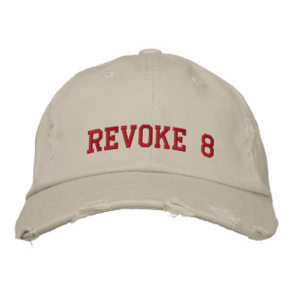 CASQUETTE BRODÉE RÉVOCATION 8
