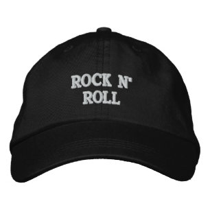CASQUETTE BRODÉE ROCK N'ROLL