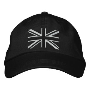 Casquette Brodée Rocker Union Jack Drapeau Angleterre Swag Broderie
