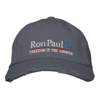 Casquette Brodée Ron Paul ’12