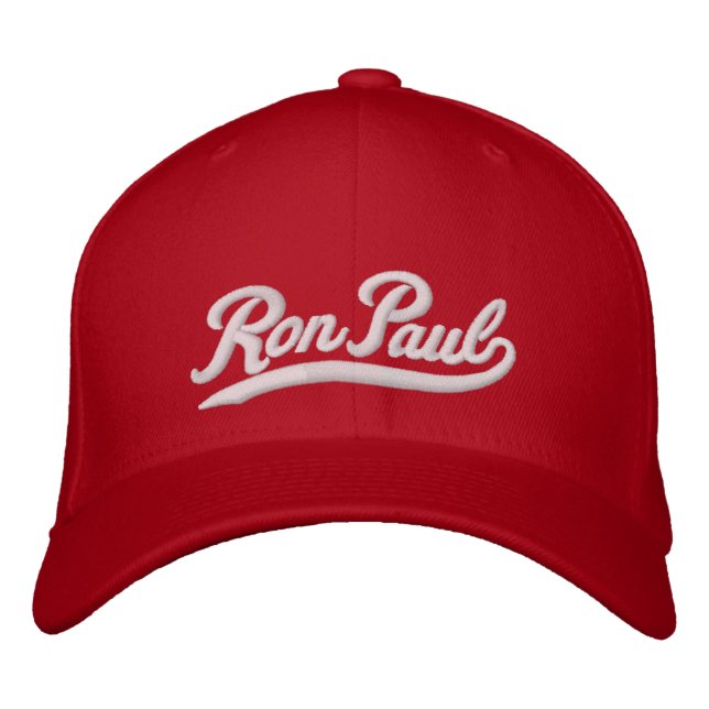 Casquette Brodée Ron Paul 2012 (Devant)