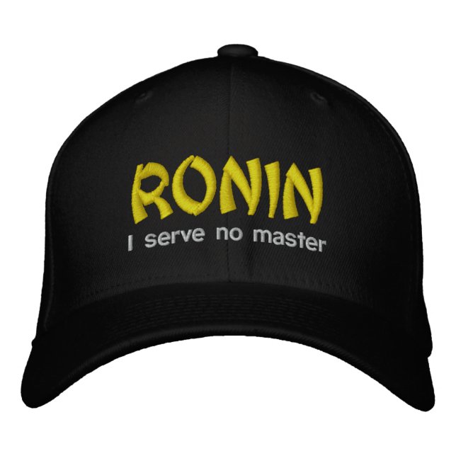 Casquette Brodée Ronin (Devant)