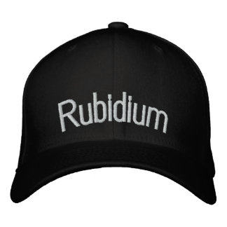 Casquette Brodée Rubidium