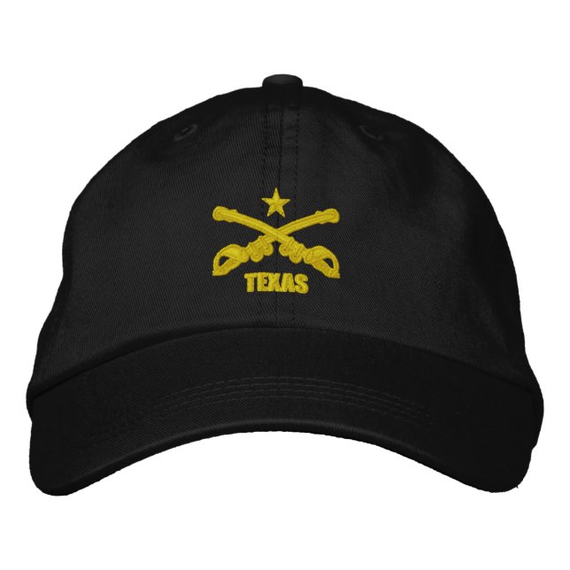 Casquette Brodée Sabres traversés - Texas (Devant)