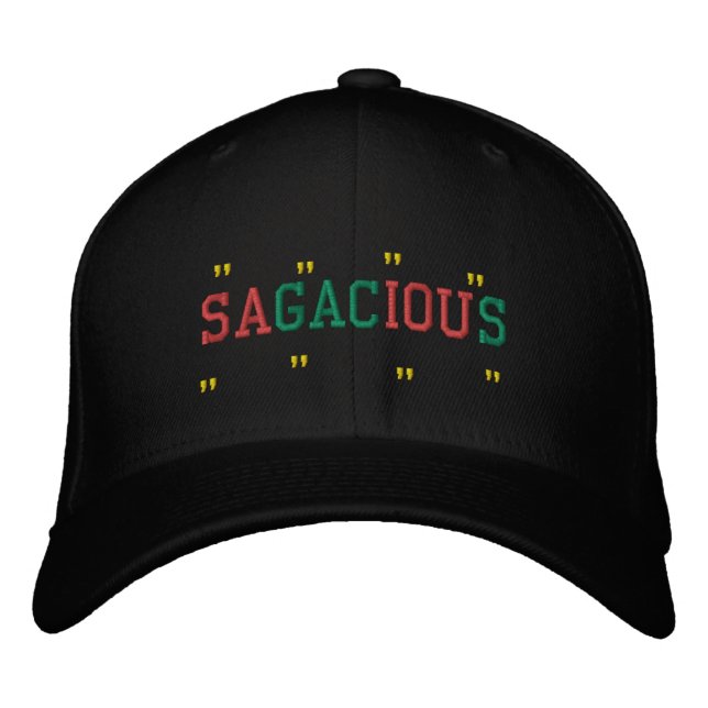 CASQUETTE BRODÉE SAGACE (Devant)
