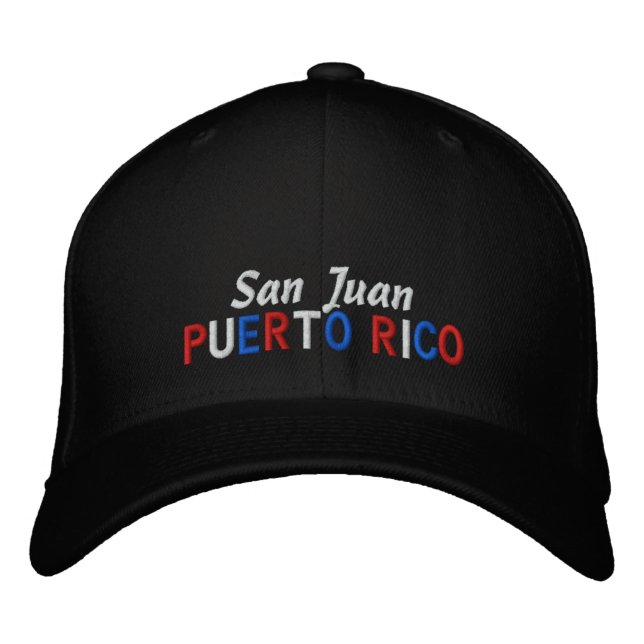 Casquette Brodée San Juan Porto Rico (Devant)