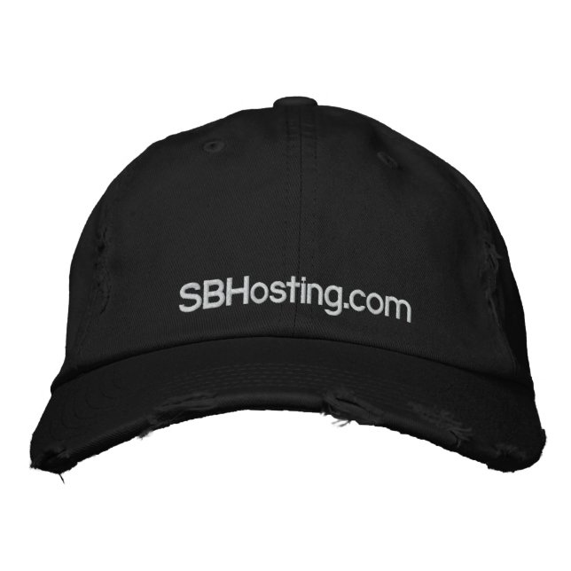 Casquette Brodée SBHosting.com (Devant)
