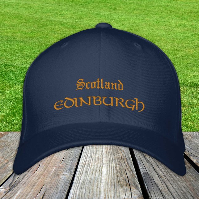 Casquette Brodée Scotland & Edinburgh fashion / Scottish Patriots (Créateur téléchargé)