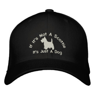 Casquette Brodée Scottish Terrier Funny Chien Slogan