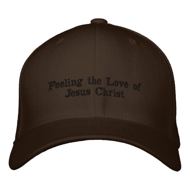 Casquette Brodée Se sentir l'amour (Devant)