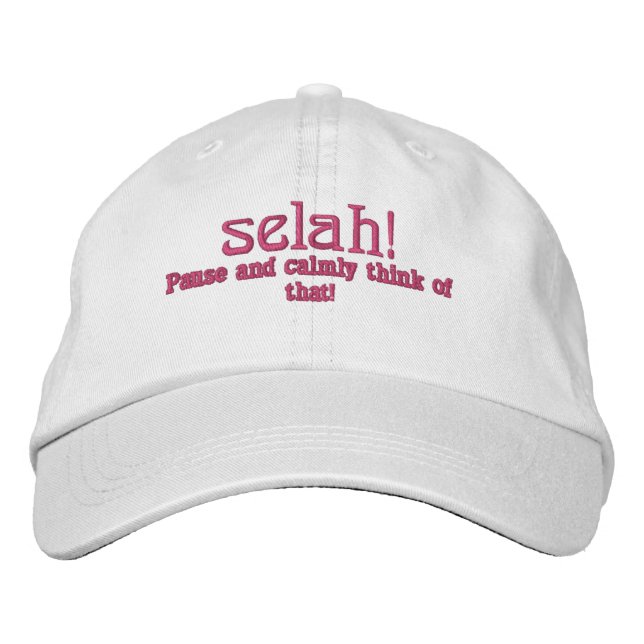 Casquette Brodée Séla! (Devant)