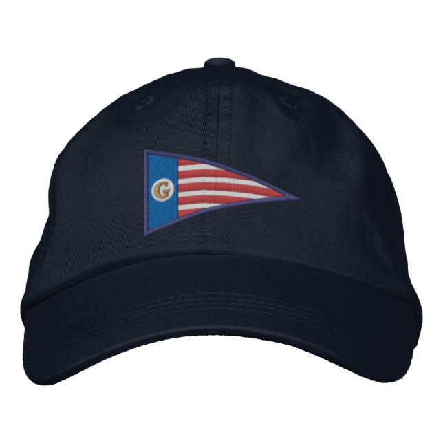 Casquette Brodée Série de drapeaux GEUEE : Amérique (Devant)