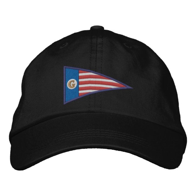 Casquette Brodée Série de drapeaux GEUEE : Amérique (Devant)