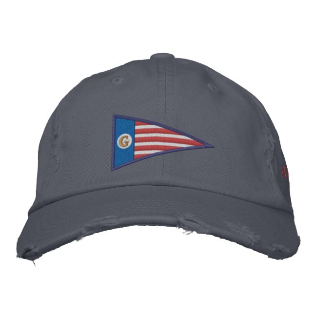 Casquette Brodée Série de drapeaux GEUEE : Amérique (Devant)
