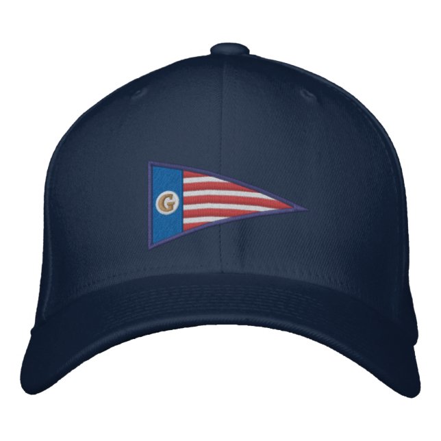 Casquette Brodée Série de drapeaux GEUEE : Amérique (Devant)