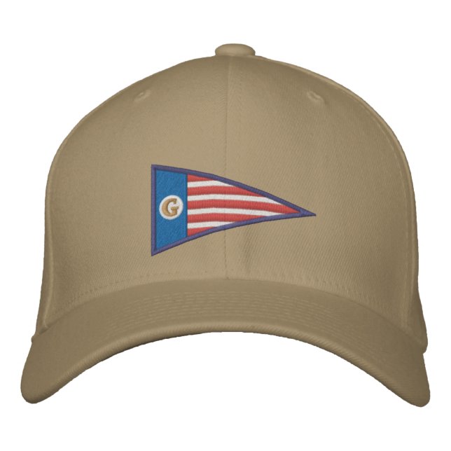 Casquette Brodée Série de drapeaux GEUEE : Amérique (Devant)