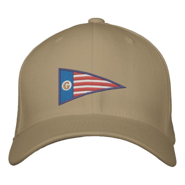 Casquette Brodée Série de drapeaux GEUEE : Amérique (Devant)