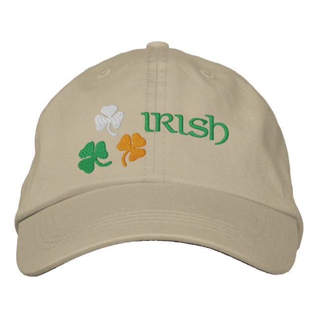 Casquette Brodée Shamrock (Devant)
