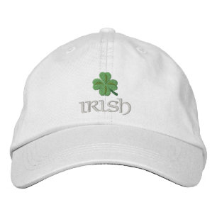 Casquette Brodée Shamrock irlandais patriotique