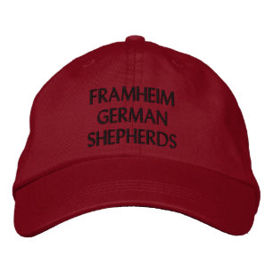 CASQUETTE BRODÉE SHÉPHERRES ALLEMANDS FRAMHEIM