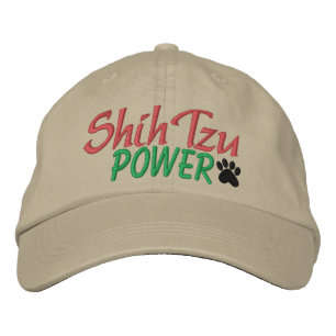 Casquette Brodée Shih Tzu Power par SRF