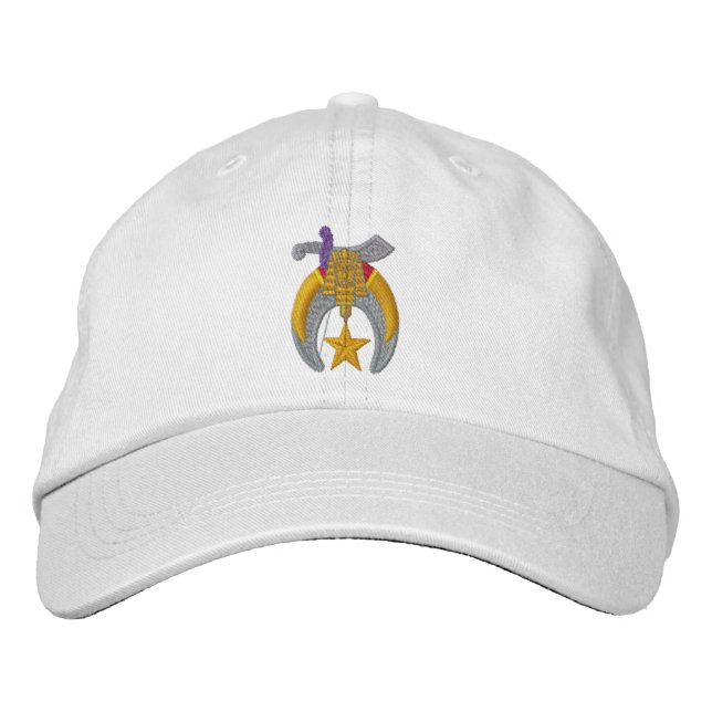 Casquette Brodée Shriner Brodé (Devant)