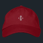 Casquette Brodée Signature de couleur rouge vibrant initiale de l'a<br><div class="desc">Ajoutez une touche de mode énergique à votre collection avec cette casquette réglable rouge mettant en valeur un accent « M » expertement brodé pour un look personnalisé exceptionnel. La teinte rouge vif crée une apparence saisissante qui se marie sans effort avec les tenues sportives, les styles denim, les vêtements...</div>