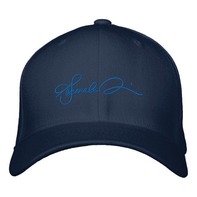Casquette Brodée Signature KAMALA HARRIS (Devant)