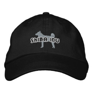 Casquette Brodée Silhouette Shiba Inu