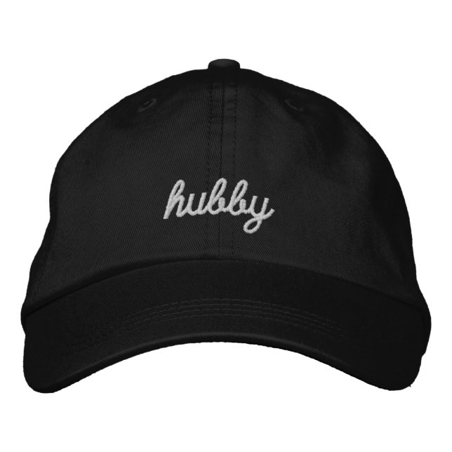 Casquette Brodée Simple Élégant Parti de Mariage (Devant)