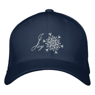 Casquette Brodée Snowflake Joy
