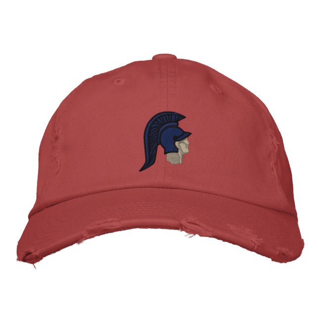 Casquette Brodée Spartiate (Devant)