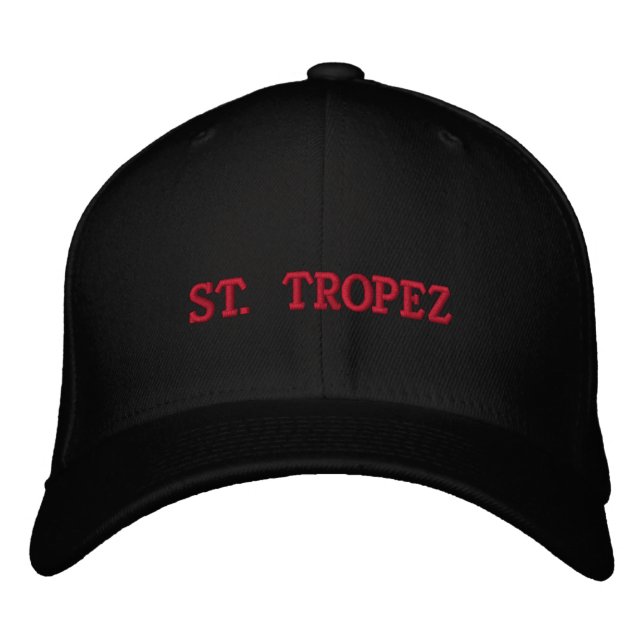 CASQUETTE BRODÉE ST. TROPEZ (Devant)