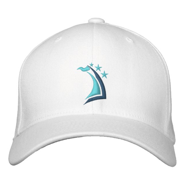 Casquette Brodée Stargazer Corp., White (Devant)
