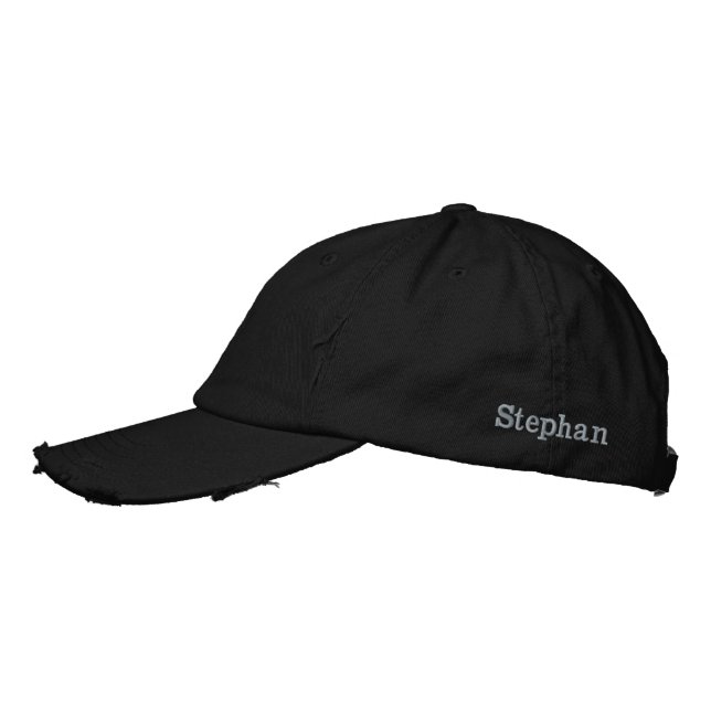 Casquette Brodée "Stephan" Name In Embroidery, (Gauche)