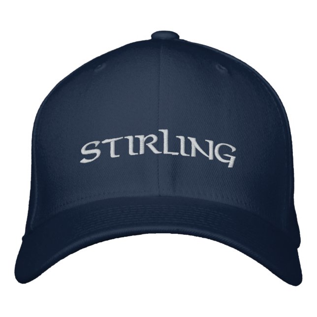 Casquette Brodée Stirling (Devant)