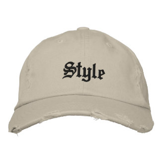 Casquette Brodée Style