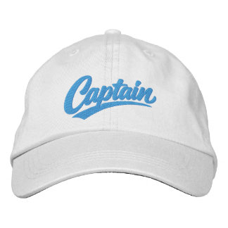 Casquette Brodée Style de typographie gras simple capitaine