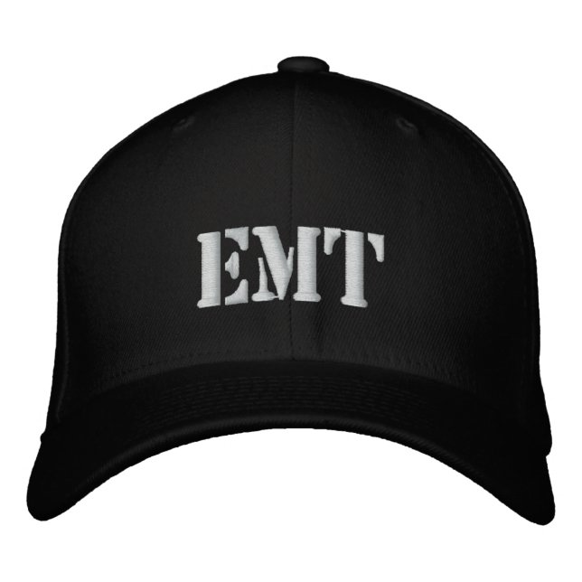 CASQUETTE BRODÉE STYLE EMT (Devant)